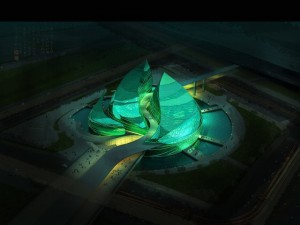 3d building 232 Model 3D