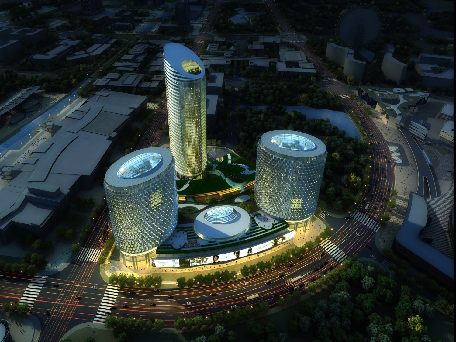 3d building 234 3D Model .c4d .max .obj .3ds .fbx .stl .blend 