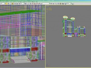 3d building 053 3D Model