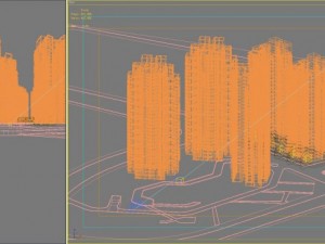 3d building 242 3D Model