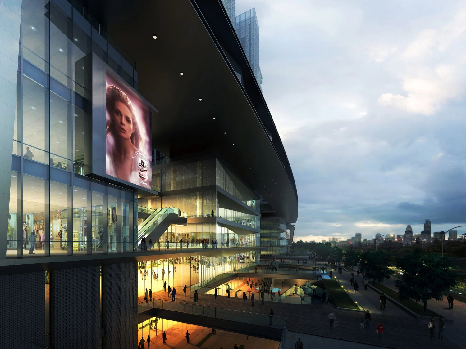 3d building 243 3D Model .c4d .max .obj .3ds .fbx .stl .blend