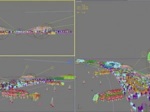 3d building 254 3D Model