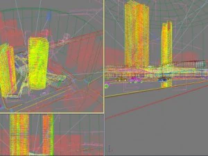 3d building 255 3D Model