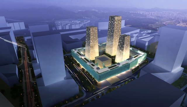 3d building 256 3D Model .c4d .max .obj .3ds .fbx .stl .blend