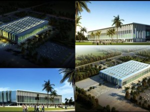 3d building 258 natatorium 3D Model