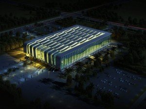 3d building 258 natatorium 3D 모델