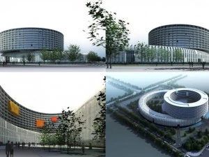 3d building 261 3D Model