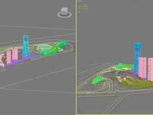 3d building 262 3D Model