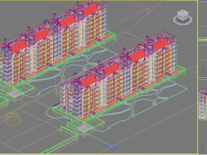 3d building 264 Model 3D