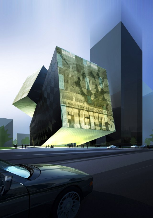 3d building 265 3D 模型 .c4d .max .obj .3ds .fbx .stl .blend 