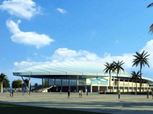 3d building 266 natatorium 3D Model