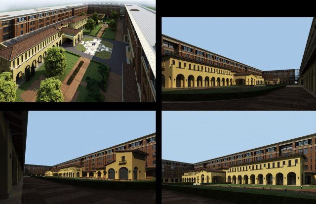 3d building 269 3D Model .c4d .max .obj .3ds .fbx .stl .blend 
