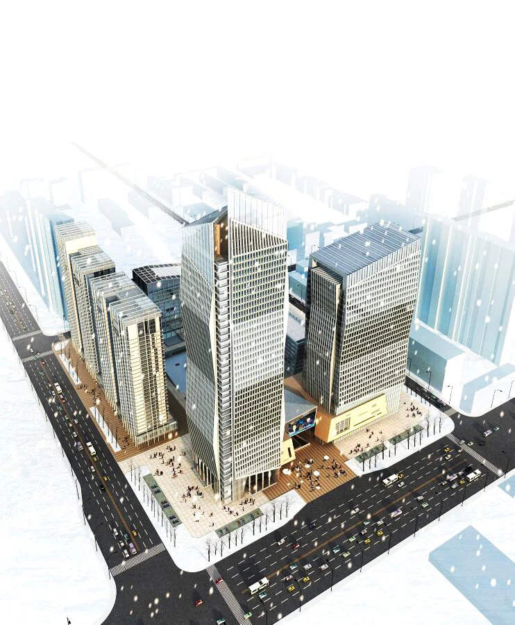 3d building 270 3D Model .c4d .max .obj .3ds .fbx .stl .blend 
