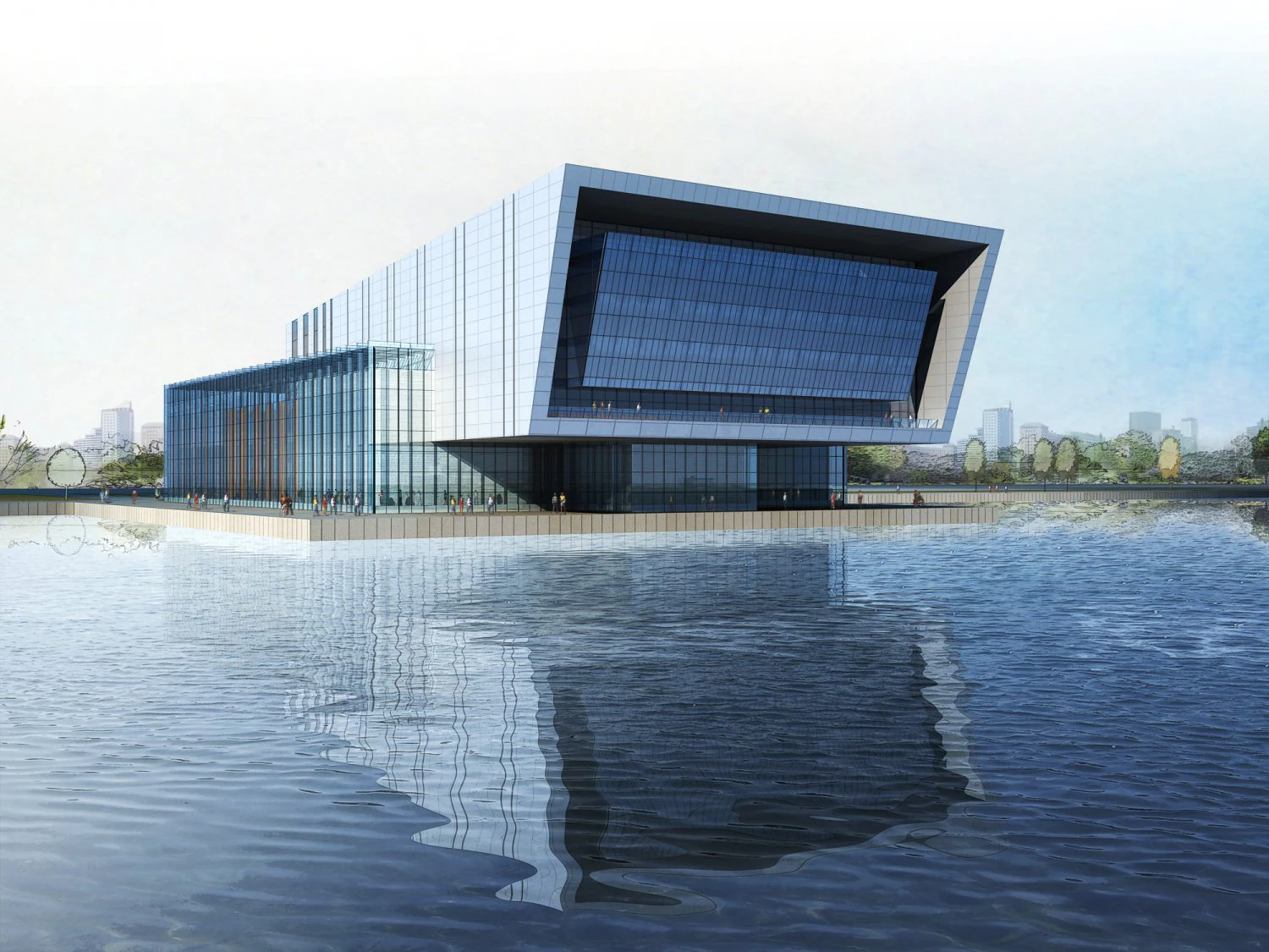 3d building 272 3D Model .c4d .max .obj .3ds .fbx .stl .blend 