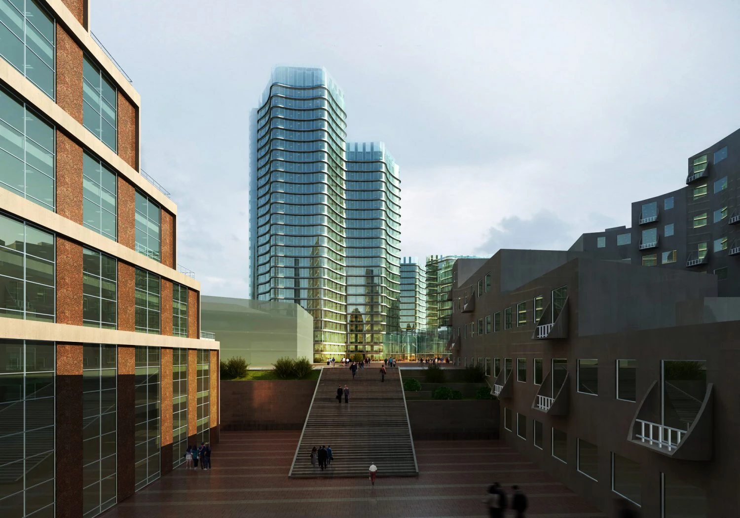 3d building 276 3D Model .c4d .max .obj .3ds .fbx .stl .blend 