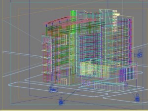 3d building 281 Model 3D