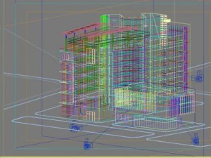 3d building 281 3D Model