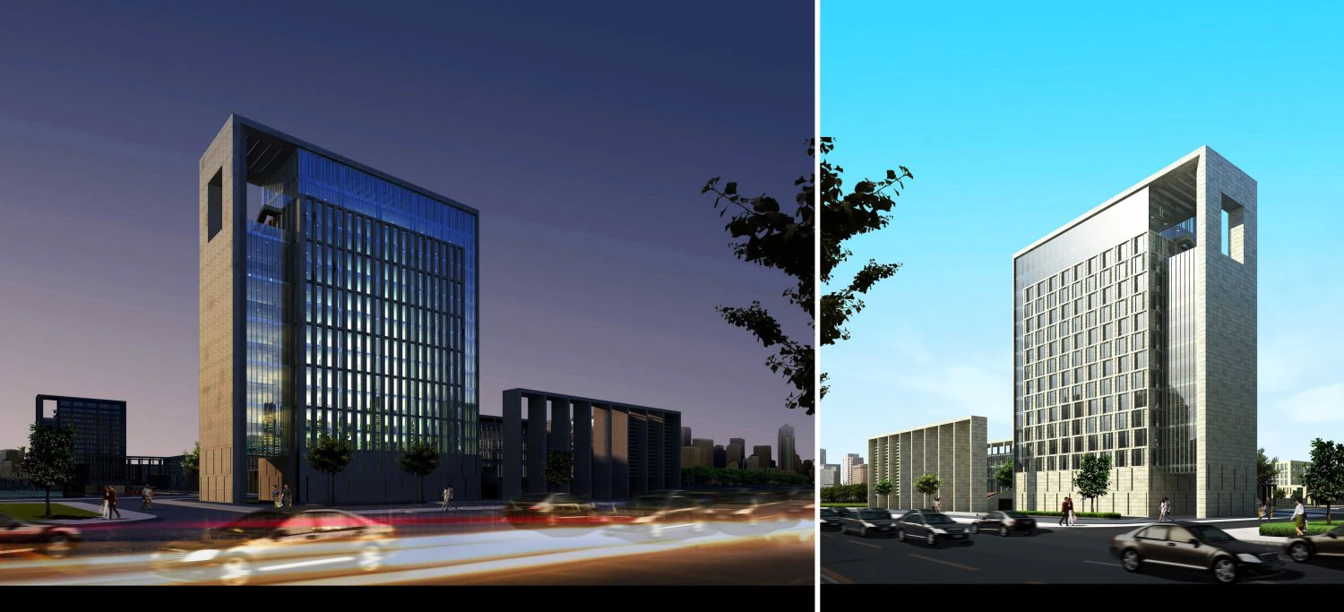 Budynek 3D 282 Model 3D .c4d .max .obj .3ds .fbx .stl .blend 