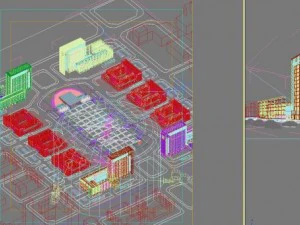 Budynek 3D 282 Model 3D