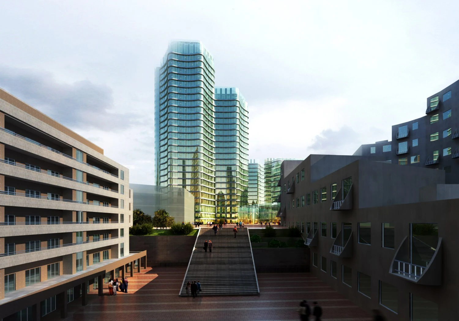 3d building 290 3D Model .c4d .max .obj .3ds .fbx .stl .blend 