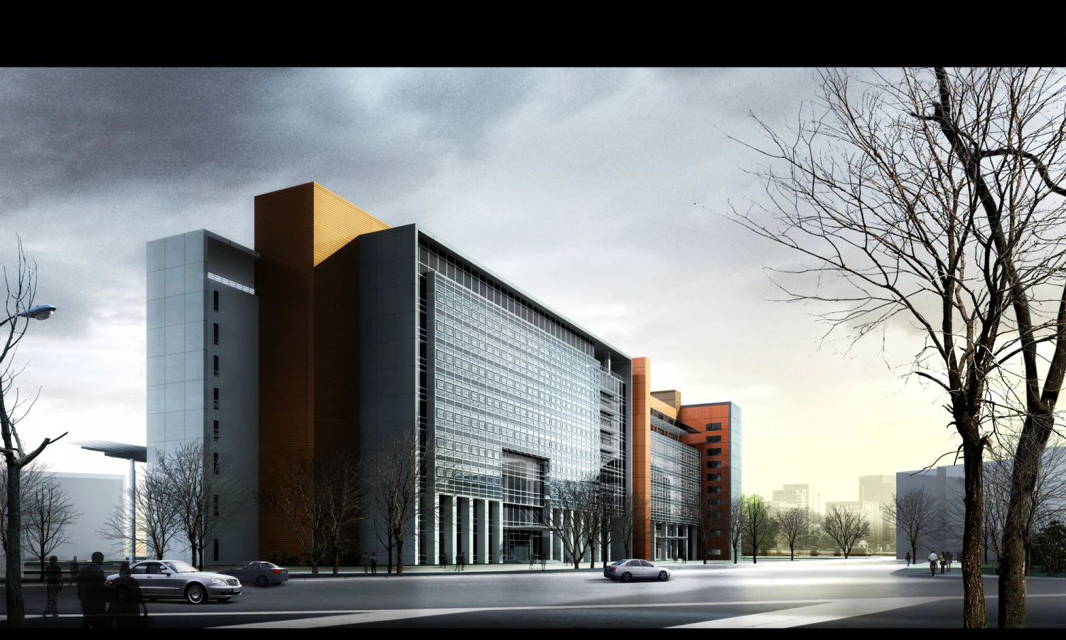 3d building 292 3D Model .c4d .max .obj .3ds .fbx .stl .blend 