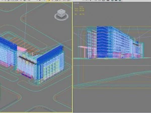 3d building 292 3D Model
