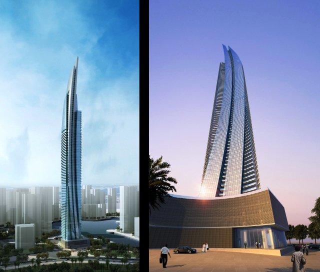 3d building 293 3D Model .c4d .max .obj .3ds .fbx .stl .blend 