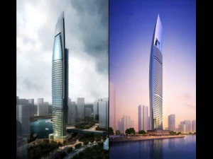 3д здание 294 3D Модель