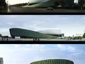 3d building 296 3D Model