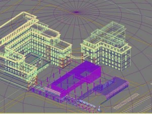 3d building 297 3D Model