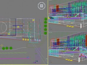 3d building 298 3D Model
