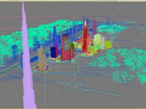3d building 300 3D Model