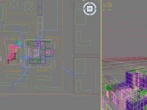 3d building 301 3D Model