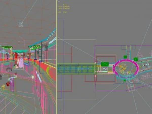 3d building 302 3D Model