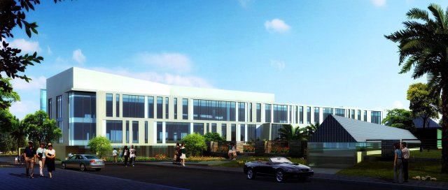 3d building 303 3D Model .c4d .max .obj .3ds .fbx .stl .blend 