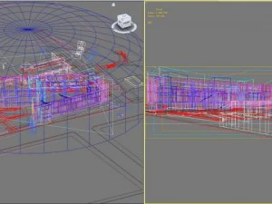 3d building 303 3D Model