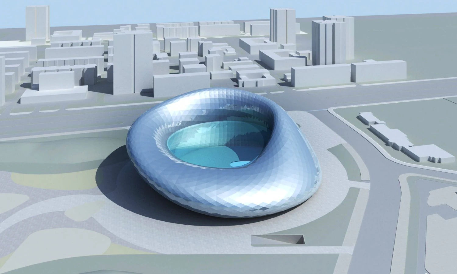 3d building 307 3D Model .c4d .max .obj .3ds .fbx .stl .blend 