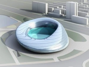 3d building 307 3D Model