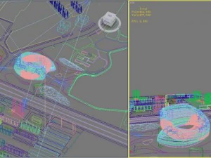 3d building 307 3D Model