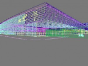 3d building 312 Model 3D