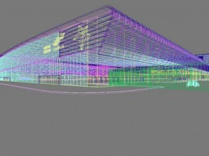 3д здание 312 3D Модель