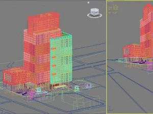 3d building 315 3D Model