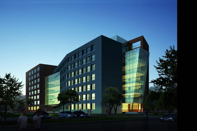 3d building 316 Modello 3D .c4d .max .obj .3ds .fbx .stl .blend 