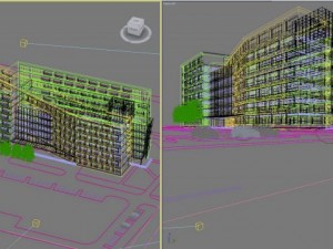 3d building 316 Modello 3D