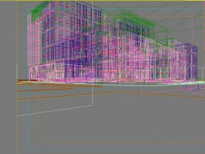 3d building 319 3D Model