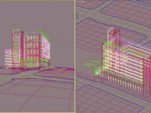 3d building 321 3D Model
