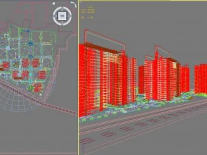 3d building 324 3D Model