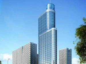 3d building 332 3D Model