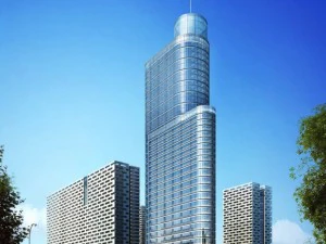 3d building 332 3D Model