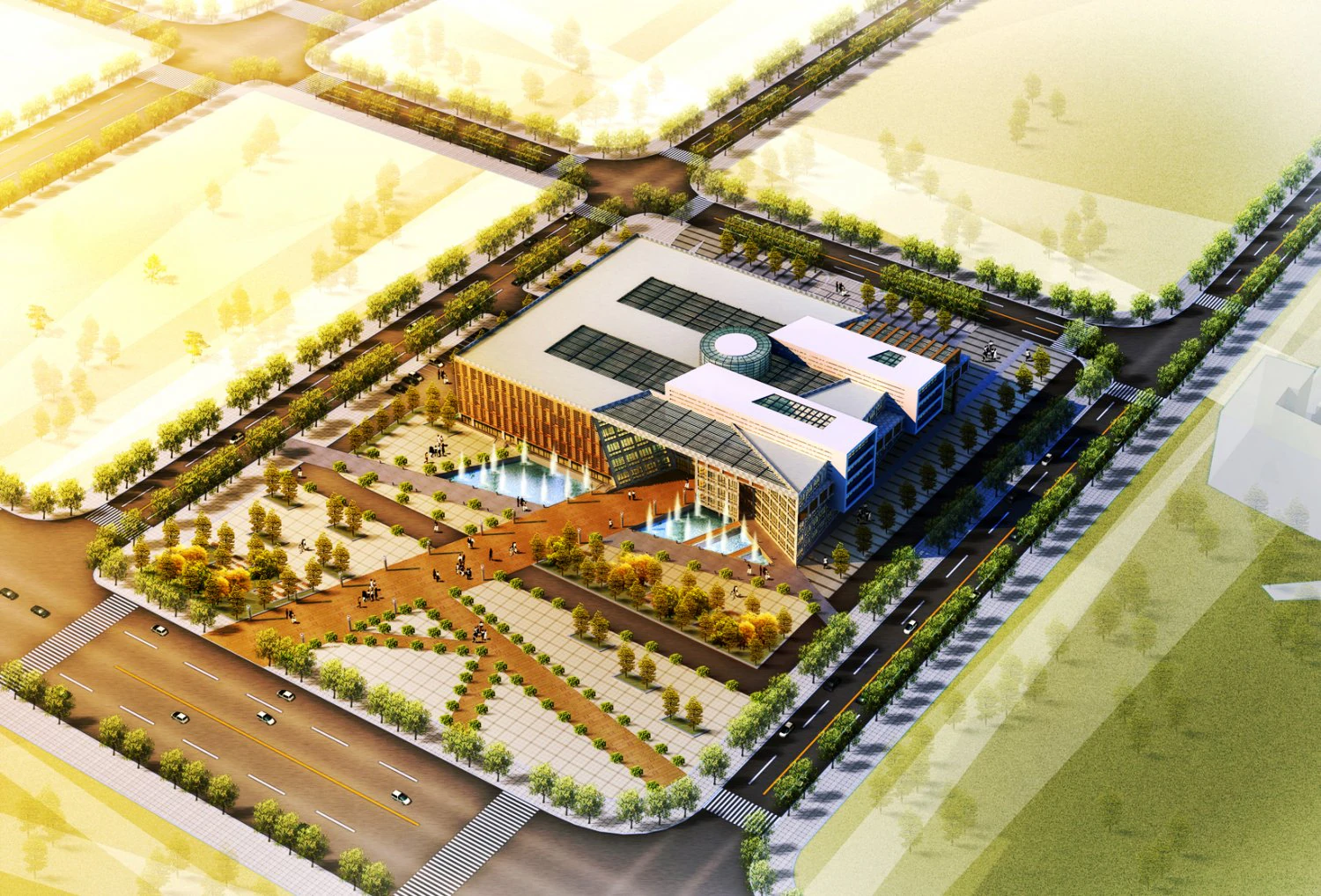 3d building 336 3D Model .c4d .max .obj .3ds .fbx .stl .blend 